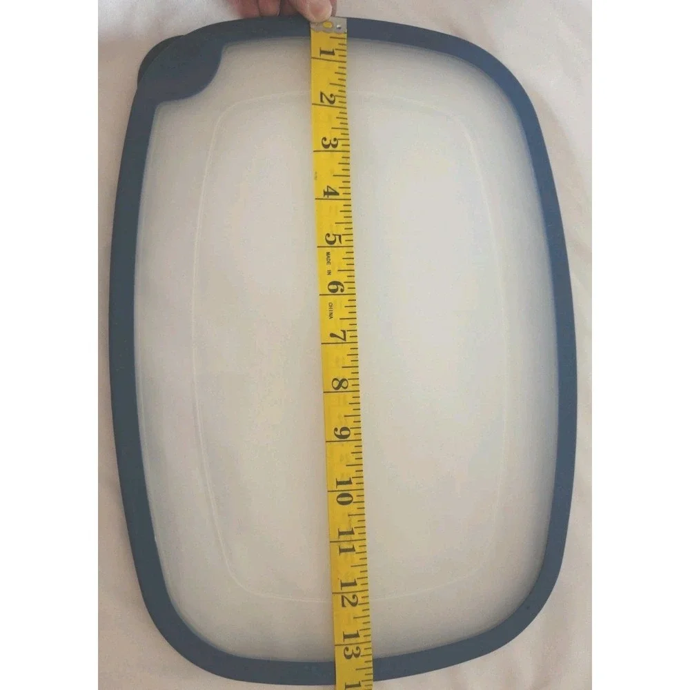 RUBBERMAID 518B 2  Blue & Sheer Rectangle Plastic Cover Lid Replacement LID ONLY